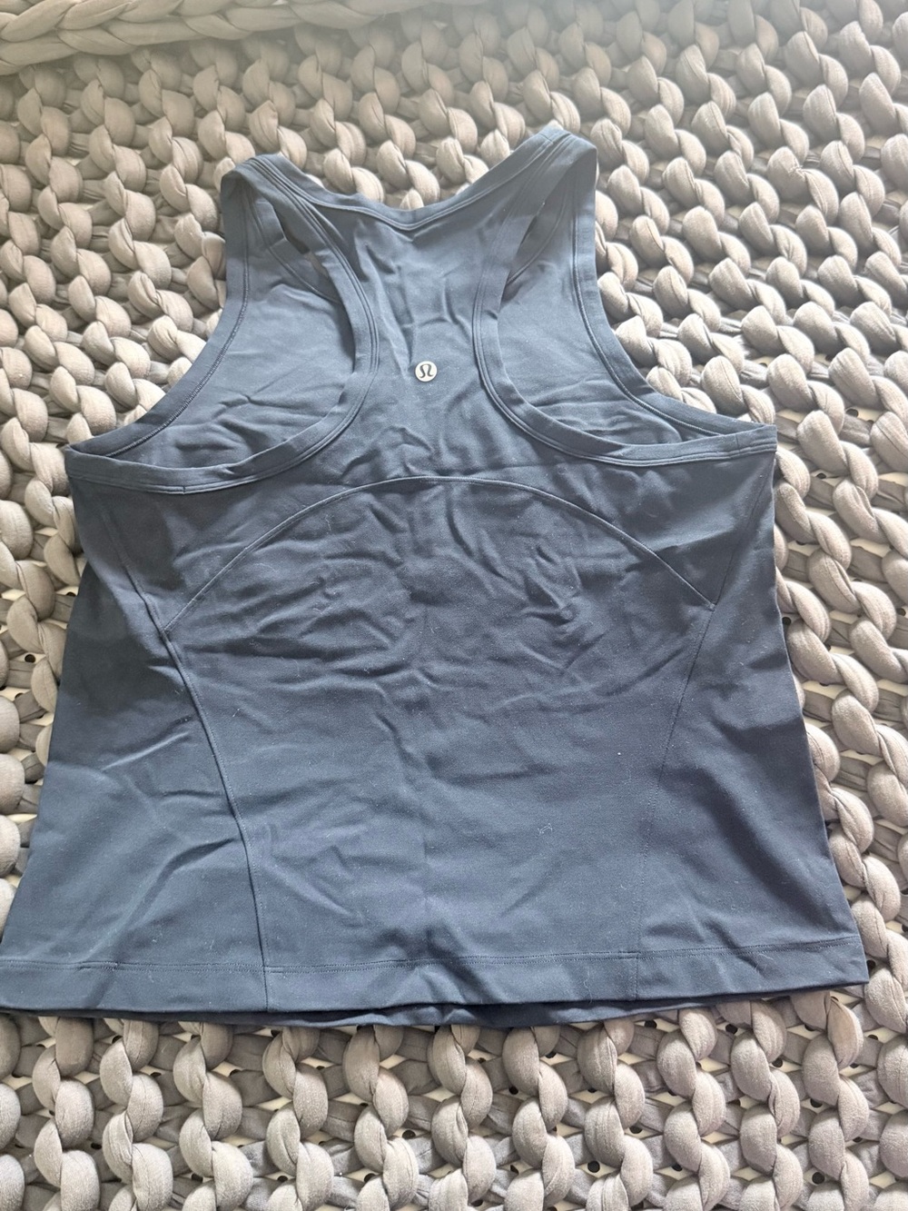 Lululemon Align Waist Tank. True Navy. Size 12 - Picture 2 of 3